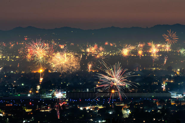 Fourth of July in Los Angeles 