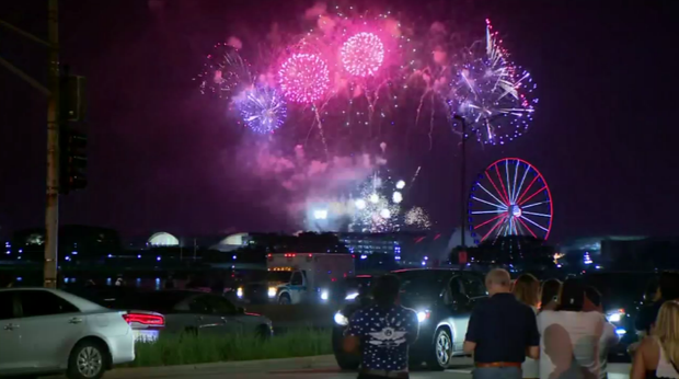 Navy Pier fireworks 