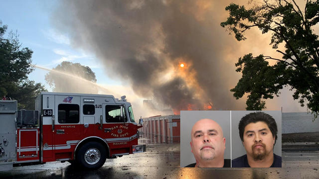 San Jose storage facility fire 