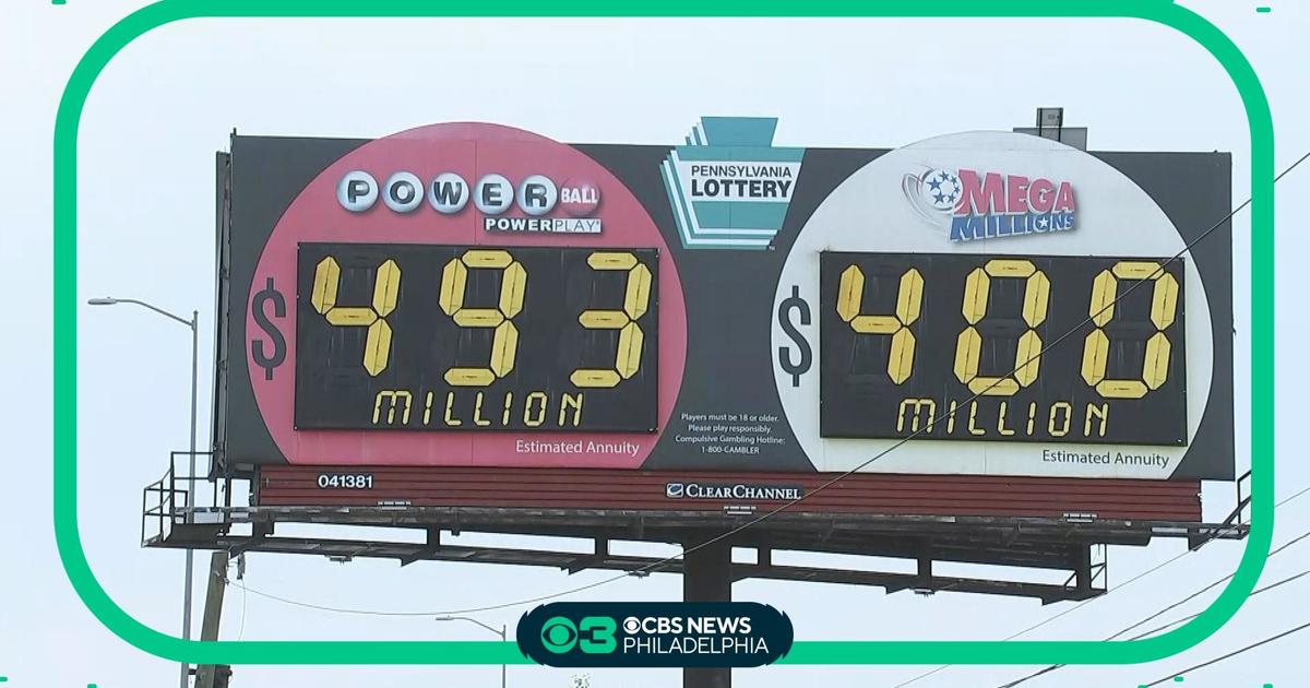 Powerball drawing Saturday worth 493M CBS Philadelphia