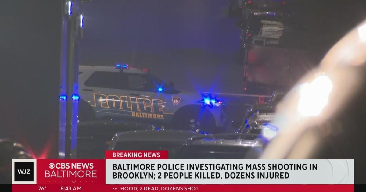Police investigating deadly mass shooting in South Baltimore CBS Baltimore