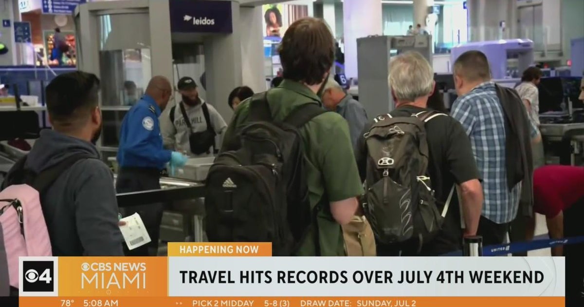 Thousands of flights canceled over July 4th holiday weekend CBS Miami