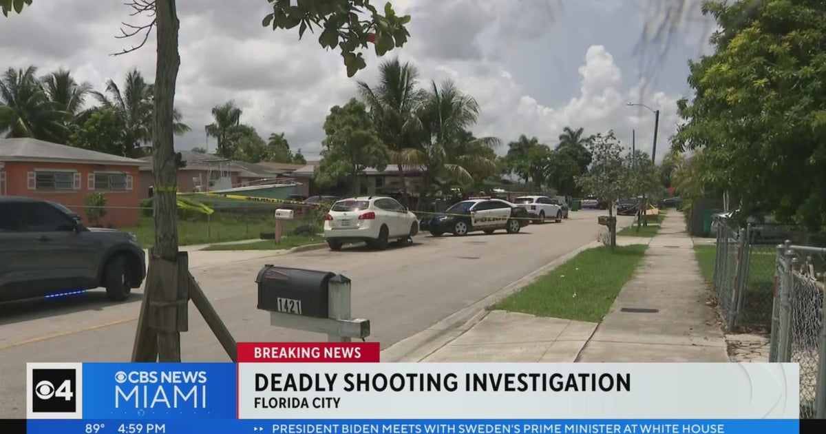 Deadly shooting under investigation in Florida City - CBS Miami