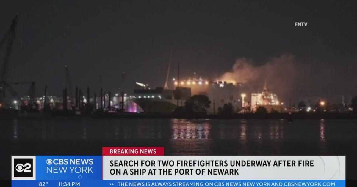 2 Die After Ship Catches Fire at Port Newark in New Jersey - The New York  Times