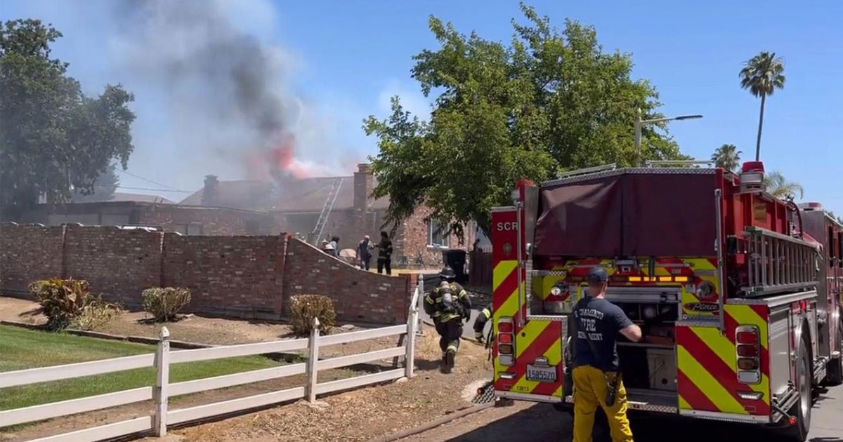 Person punches out window of burning Sacramento home to try and rescue his dogs