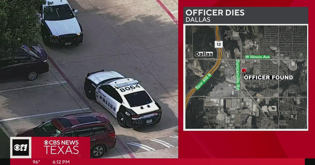 Dallas police officer dies after suffering possible heart attack - CBS ...