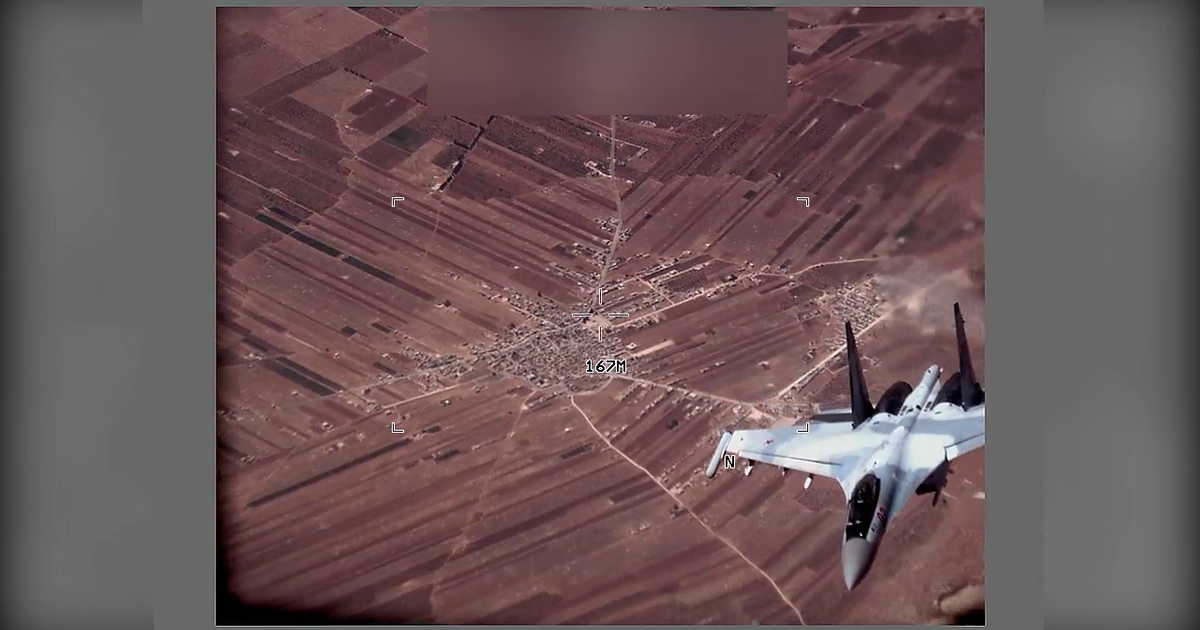 Video muestra aviones de combate rusos “acosando” drones de la Fuerza Aérea de EE. UU. en Siria, dicen funcionarios