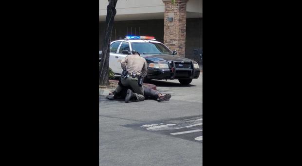 Los Angeles sheriff "disturbed" by video of violent arrest by deputies 