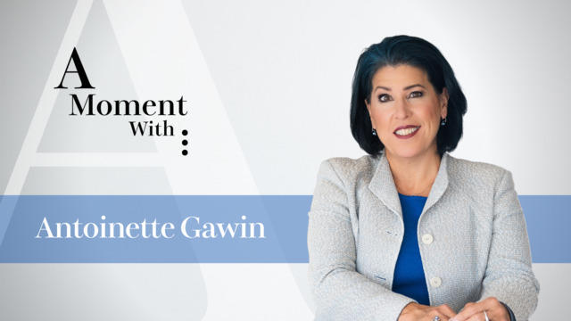A Moment With: Antoinette Gawin