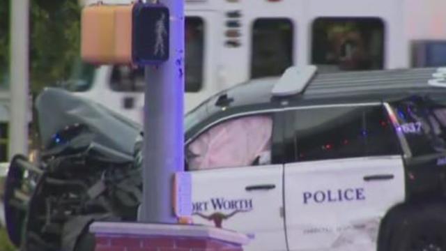 Innocent driver dies after getting hit by Fort Worth police car during stolen vehicle chase 