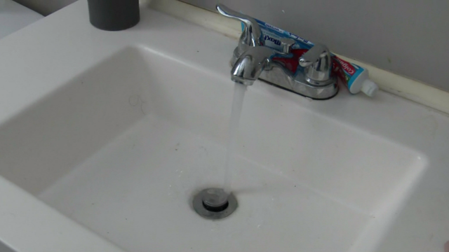 Belmont Cragin building water restored 