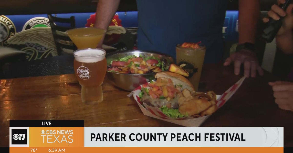 Parker County Peach Festival kicks off tomorrow! CBS Texas