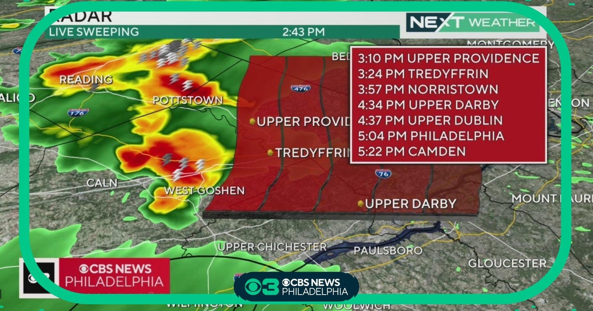NEXT Weather Alert: Flash Flood Warning - CBS Philadelphia