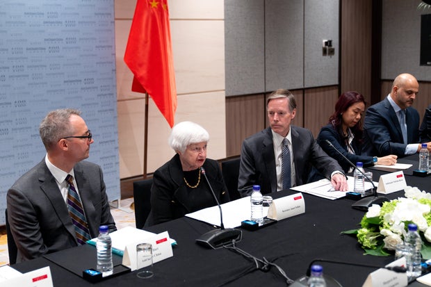 US Treasury Secretary Janet Yellen Visits Beijing