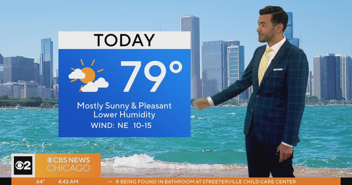 Chicago First Alert Weather: Mostly sunny day - CBS Chicago
