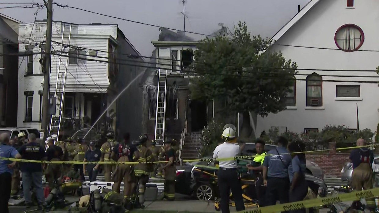 Man killed in Jersey City house fire, woman injured after jumping from ...