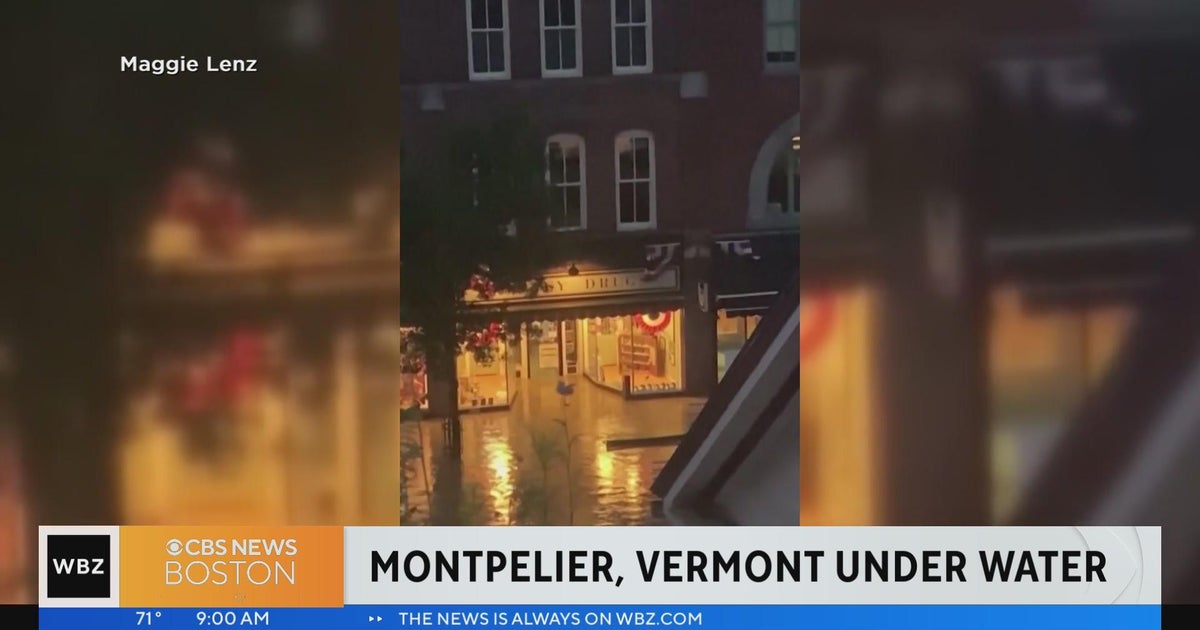 Flooding leaves parts of New England under water - CBS Boston