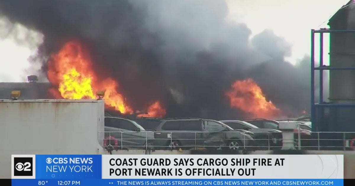 Coast Guard details next phase of Port Newark cargo ship fire ...