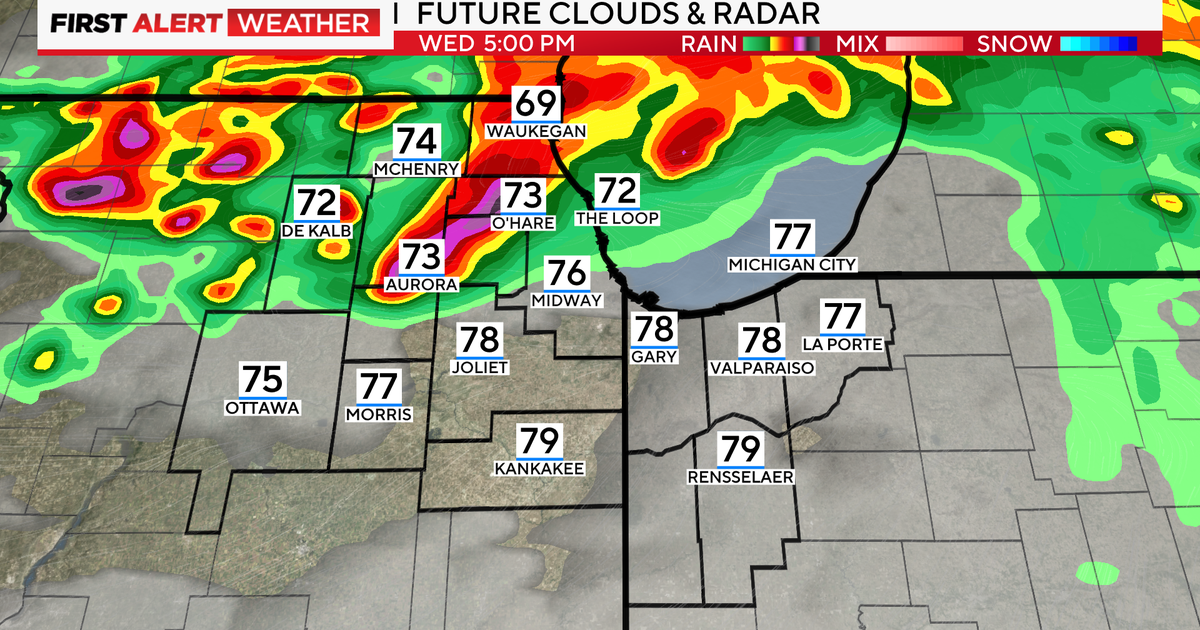 Chicago Weather Alert: Afternoon storms prompt tornado watch - CBS Chicago