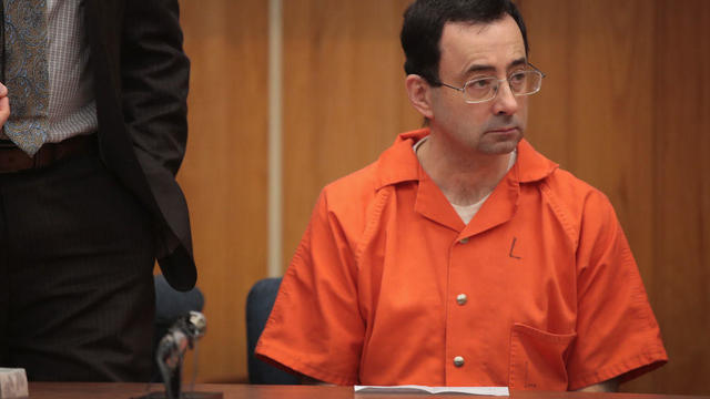 Larry Nassar was stabbed over lewd comment, source says