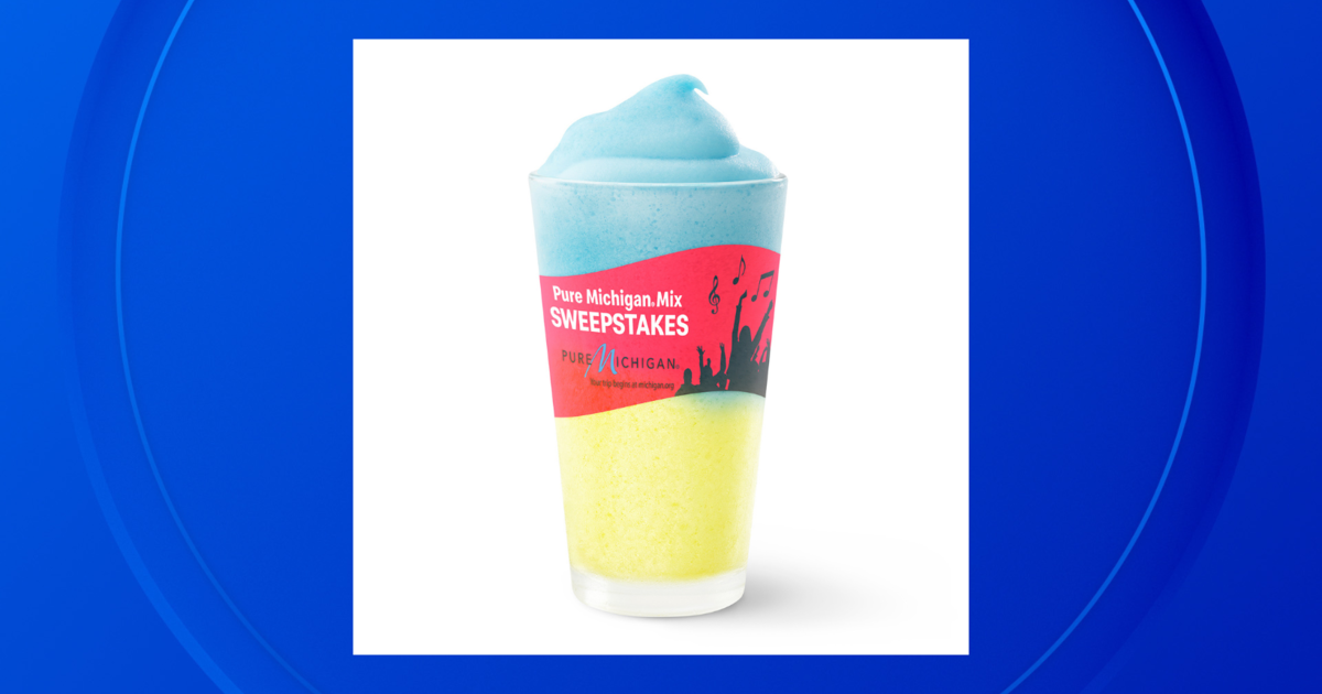 McDonald's launches new frozen drink inspired by Michigan - CBS Detroit