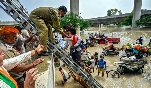 Flood In River Yamuna In Delhi