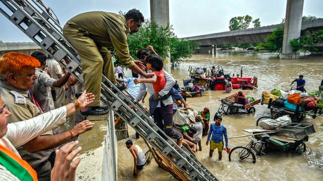 Deadly monsoon flooding forces mass-evacuations in India's capital