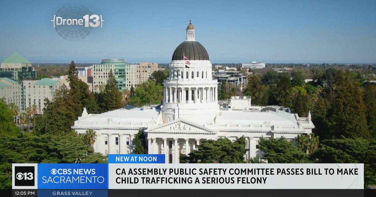 Senate bill making child sex trafficking a serious felony in California passes the State Senate