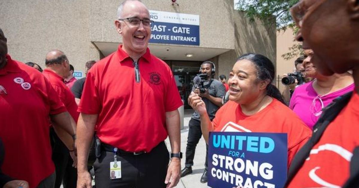 UAW contract talks begin with electrical vehicles top of mind CBS News