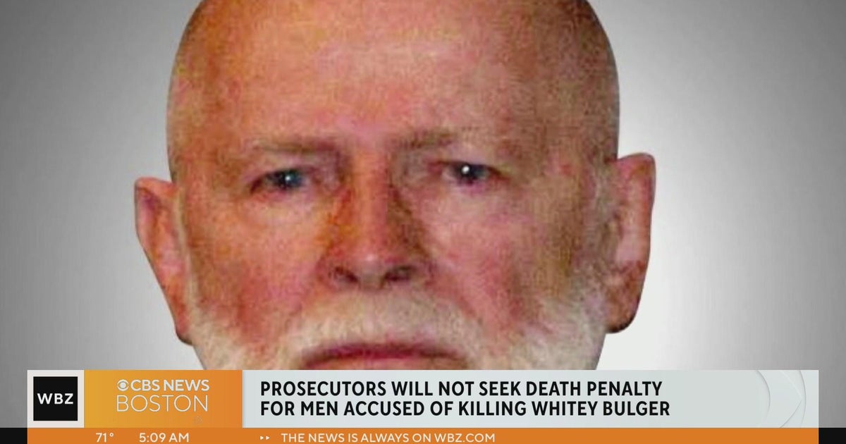 Prisoners charged with killing Whitey Bulger won't face death penalty ...