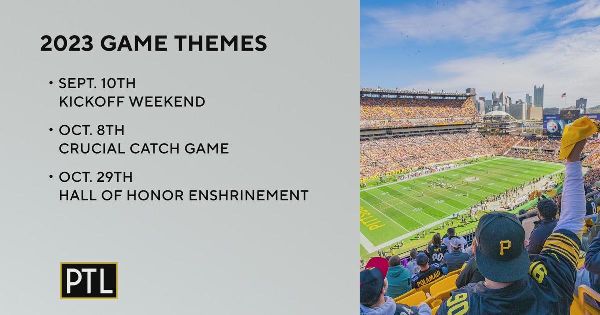 Steelers announce 2023 game themes