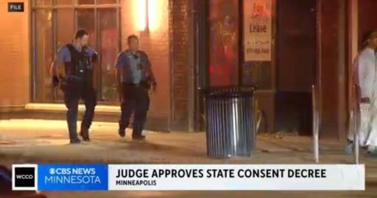 Judge Approves Minneapolis Police Consent Decree - CBS Minnesota