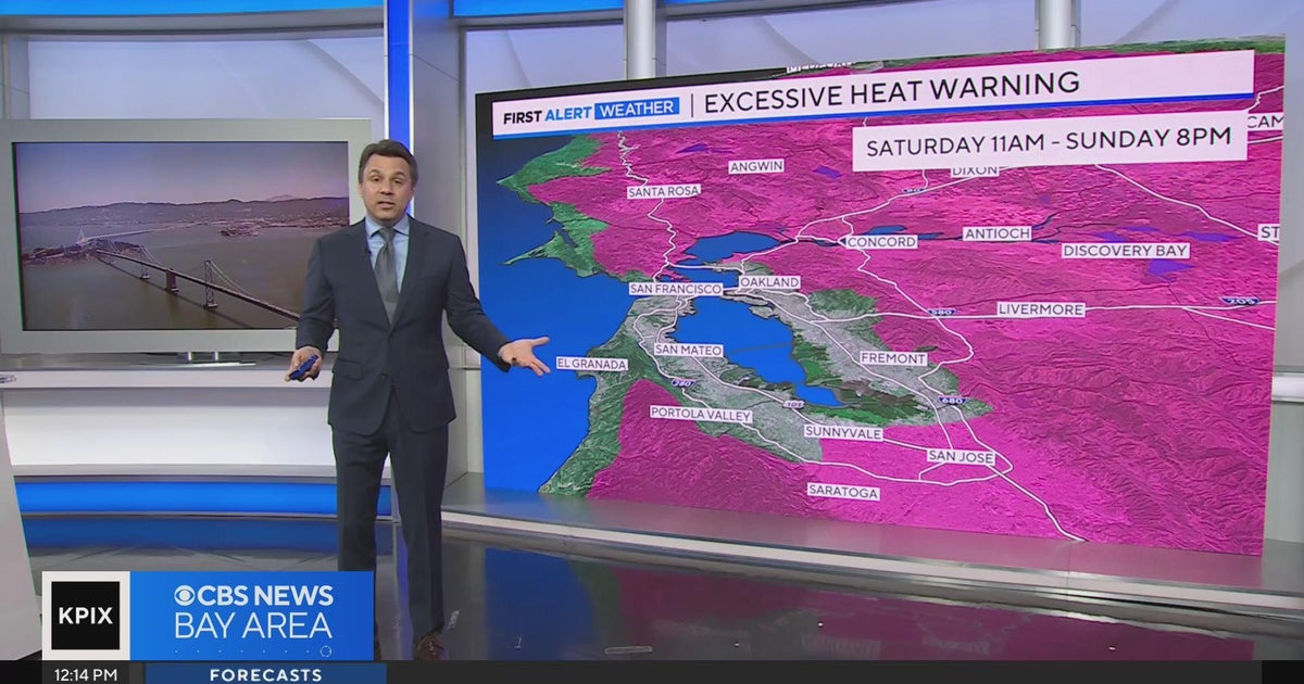 Friday afternoon First Alert Weather forecast 7/14 - CBS San Francisco