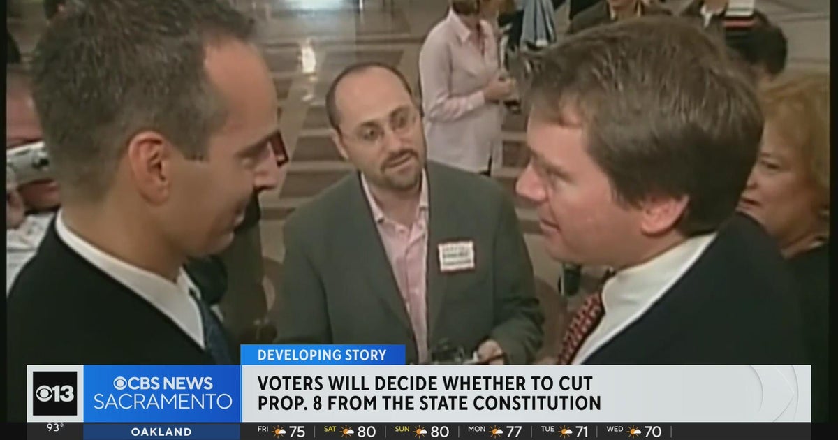 California still has an anti-gay marriage law on the books. Voters could remove it next year