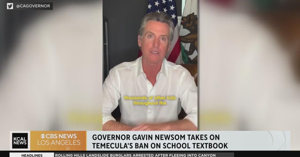 Gov. Newsom addresses Temecula’s book ban