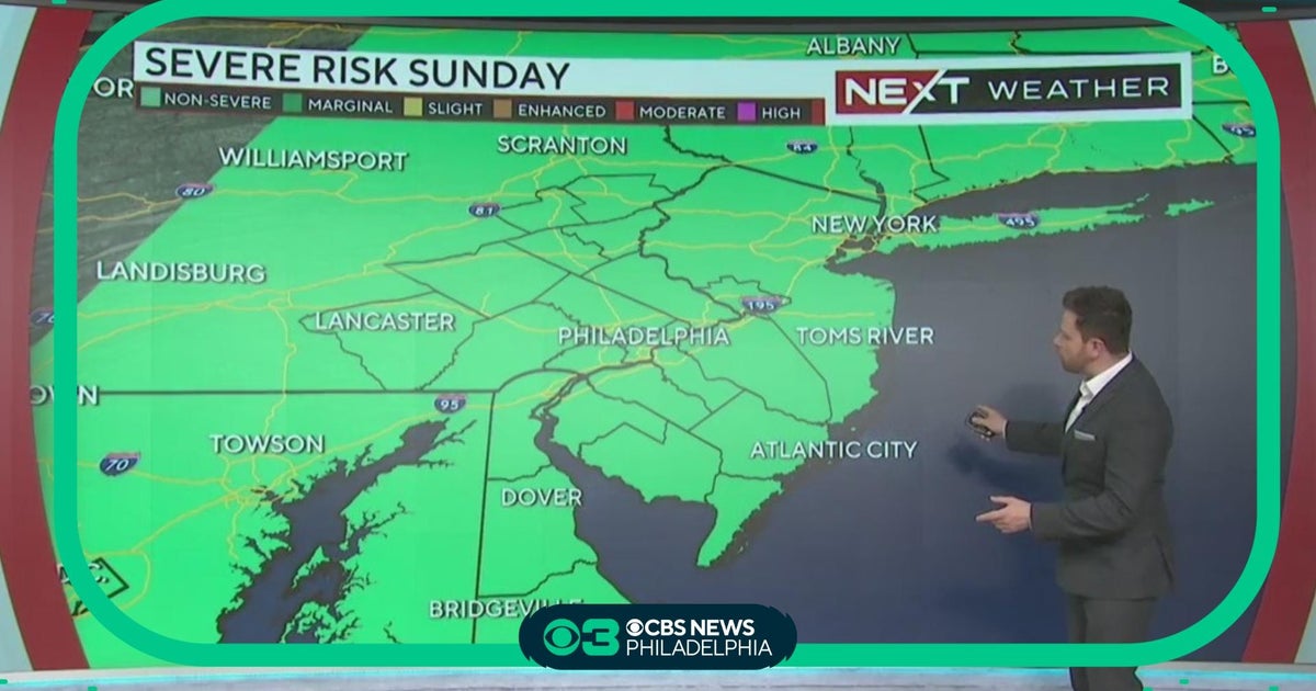NEXT Weather Alert Day: Heavy rain and scattered storms expected - CBS ...