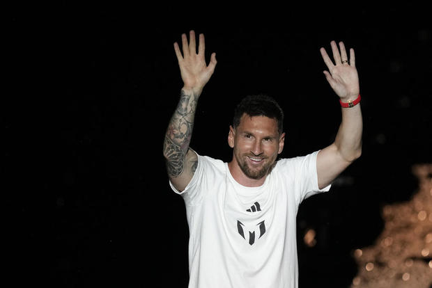 MLS Miami Messi Arrives Soccer 