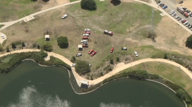 Man drowns in lake at Magic Johnson Park - CBS Los Angeles