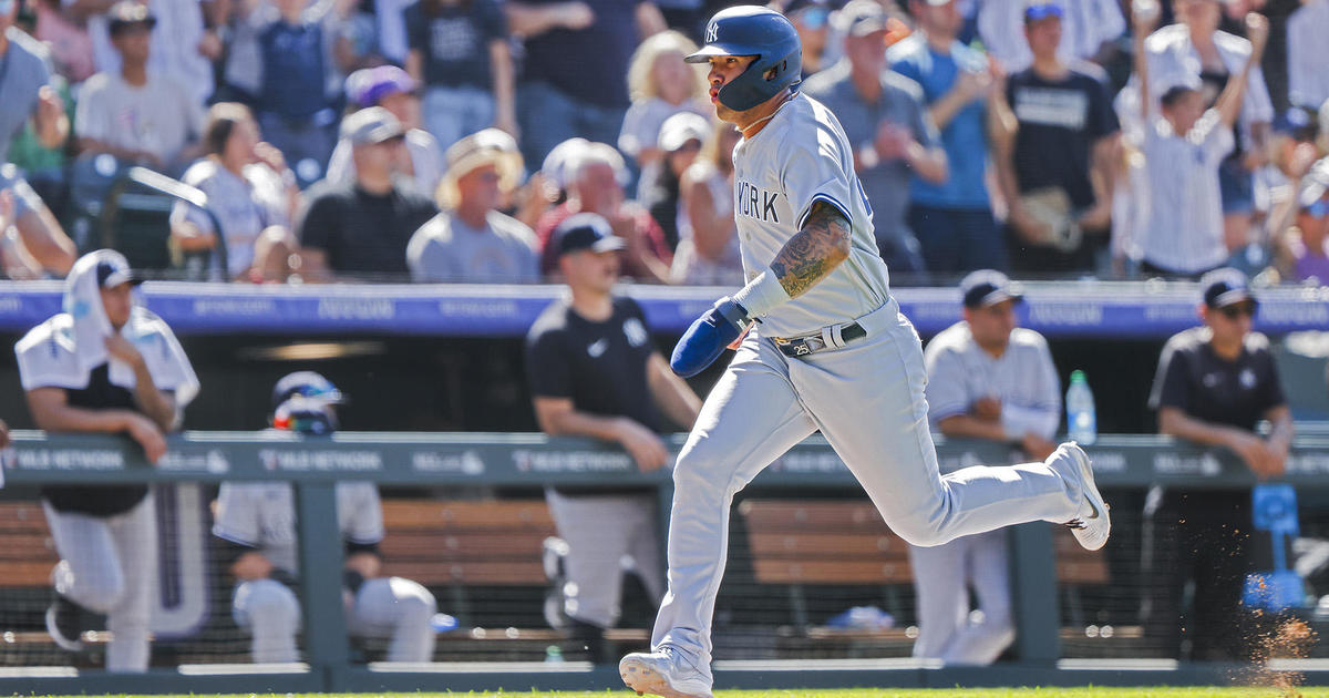 Kris Bryant of the Colorado Rockies celebrates his two-run home run News  Photo - Getty Images