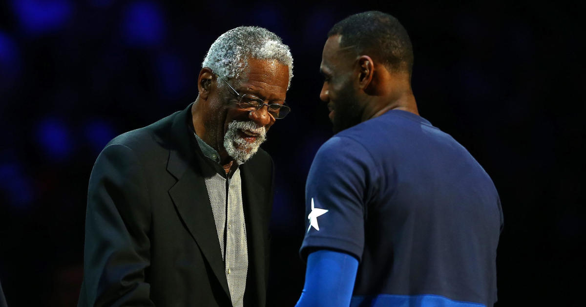 LeBron James changing jersey number out of respect for Bill Russell - CBS  Boston