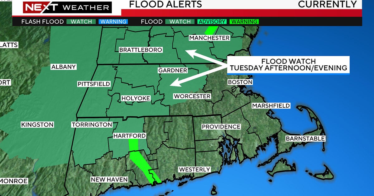 Weather Alert: Heavy rain, potential flooding Tuesday afternoon and ...