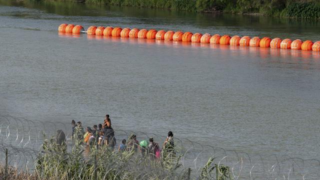 Buoys at Rio Grande River 