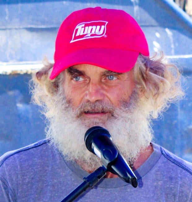 Welcoming ceremony for Australian castaway Timothy Lindsay Shaddock, in Manzanillo 