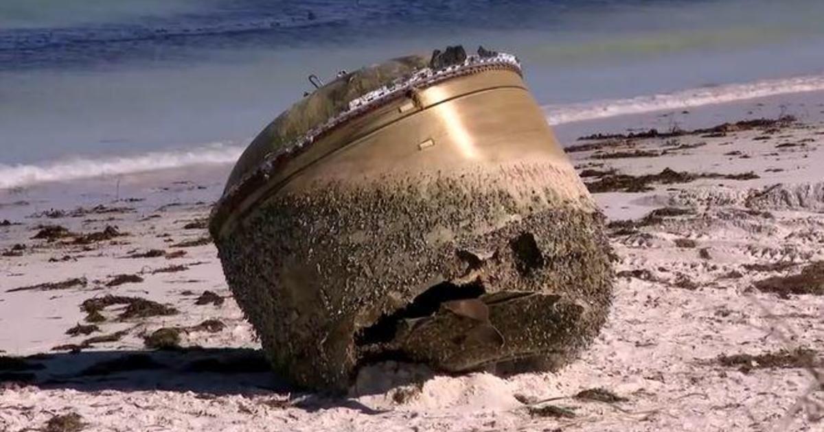 Bulky mystery object found on Australia beach likely part of a rocket