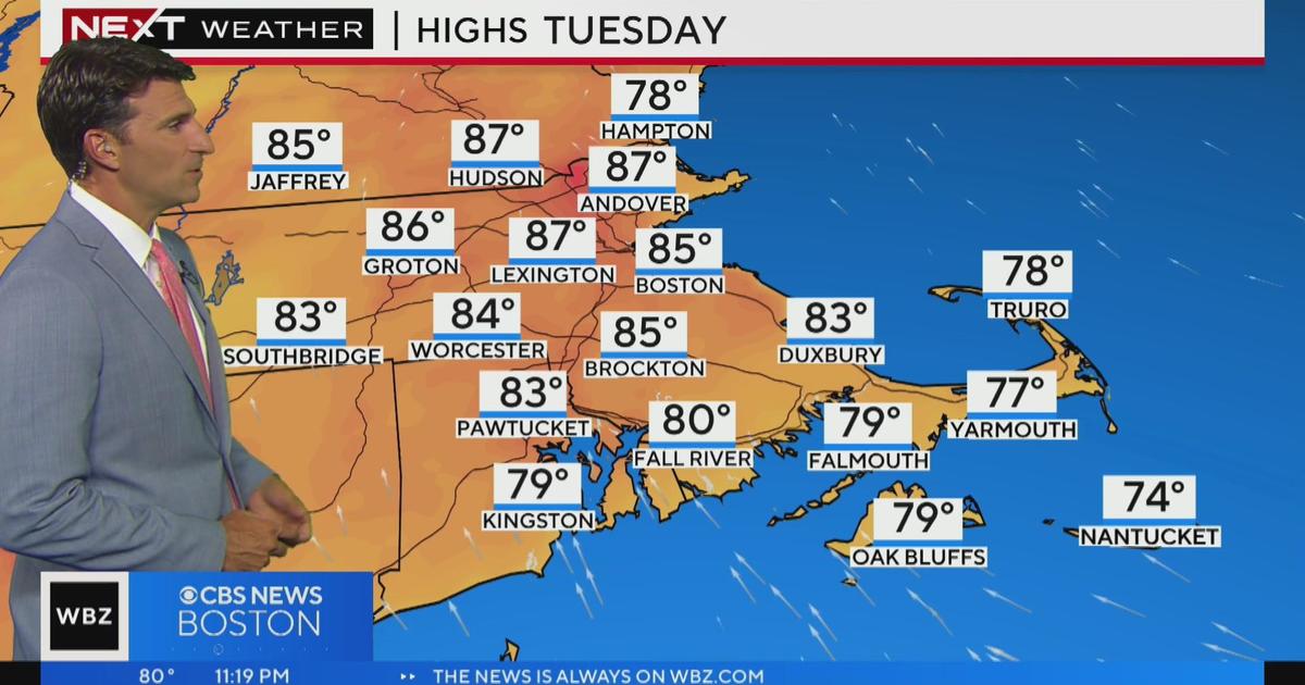 Next Weather: WBZ Forecast For July 17, 2023