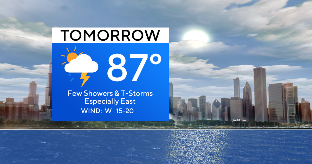 Chicago First Alert Weather: Warmer, more humid on Thursday - CBS Chicago