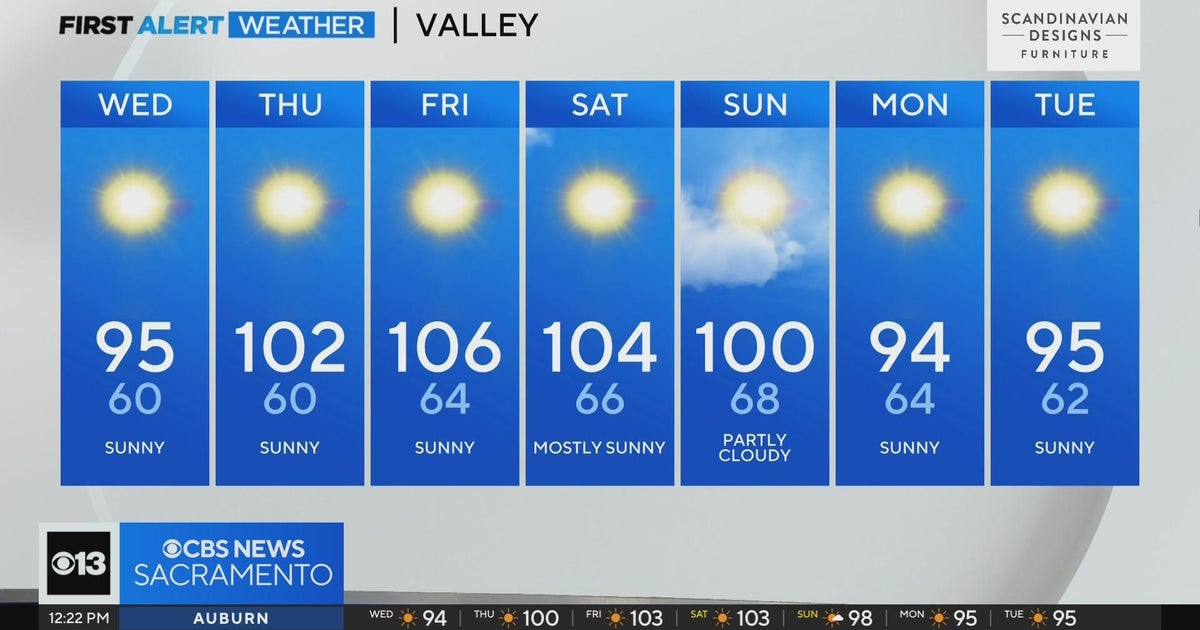Wednesday afternoon forecast - July 19, 2023