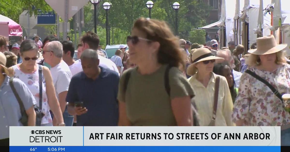 Art Fair returns to the streets of Ann Arbor CBS Detroit