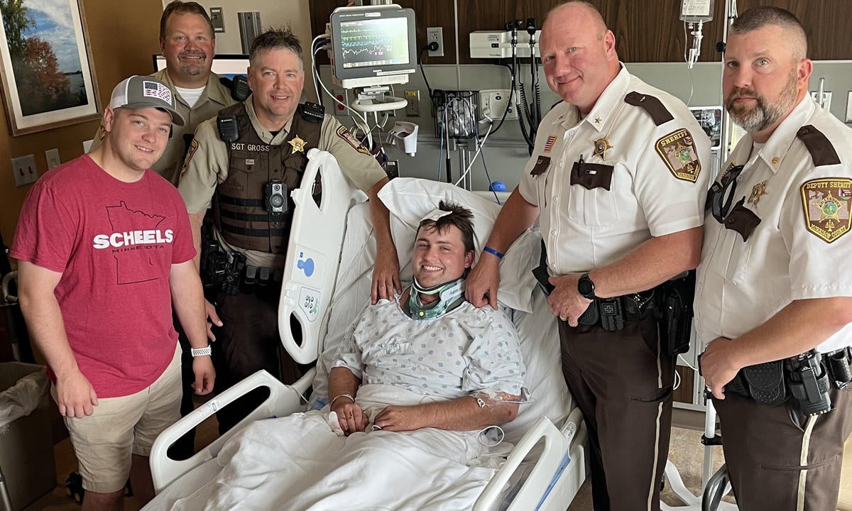 Deputy struck by teen driver outside Pierz Freedom Fest released from