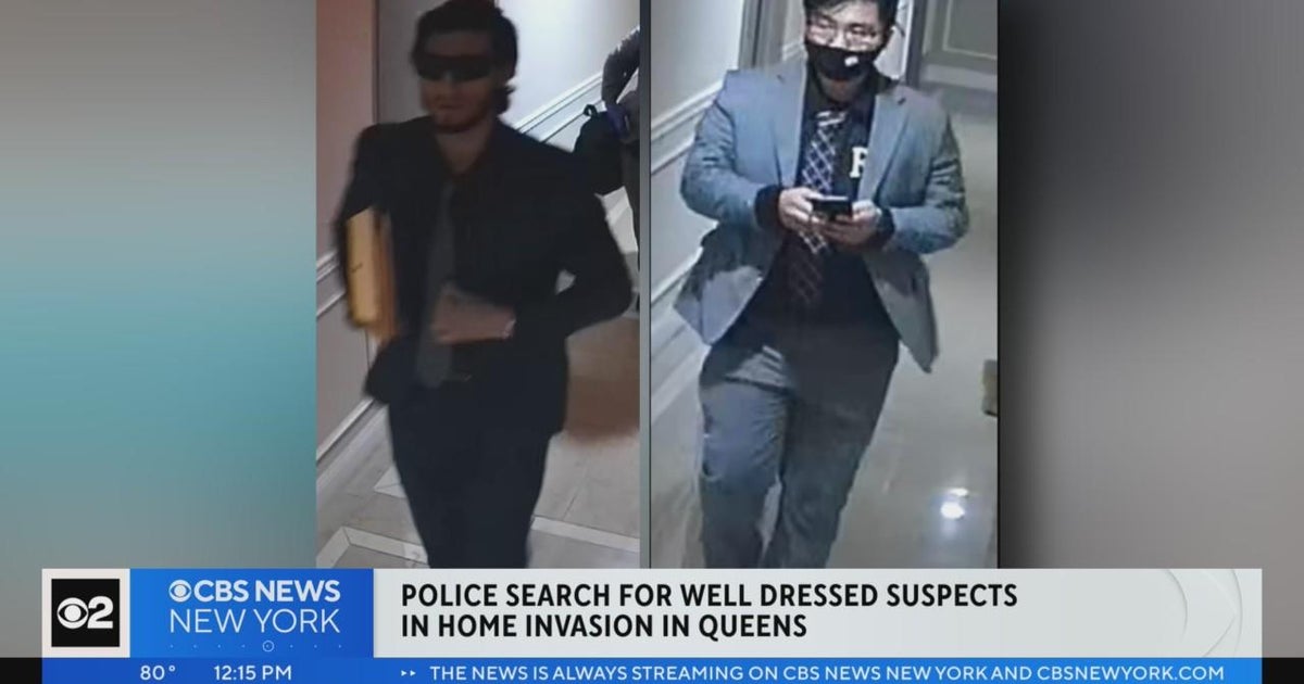 Police searching for suspects in Queens home invasion CBS New York